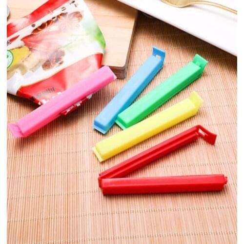 Dazzle candy color food bag sealed snacks sealed food moisture-proof folder 11cm