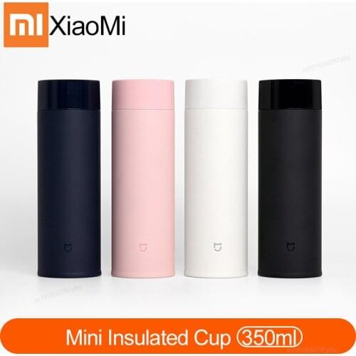 Xiaomi Mi 350ml Stainless Steel Water Bottle 190g Travel Portable Insulated Cup Lightweight Thermos Vacuum MIni Cup Camping