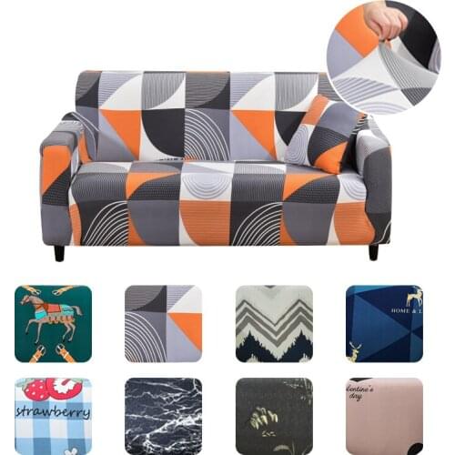 High Quality Universal Stretchable Elastic Sofa Covers for Living Room L Shape Covers for Corner Sofa Cover Adjustable 8 Colours