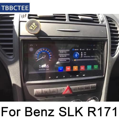 For Mercedes Benz SLK Class R171 2004~2010 Car Android System 1080P IPS LCD Screen Car Radio Player GPS Navigation BT WiFi AUX