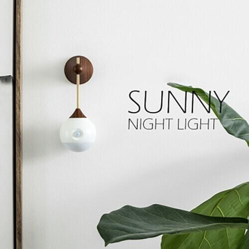 Induction night light corridor bathroom bedroom intelligent human body induction bedside lamp bedroom study atmosphere light
