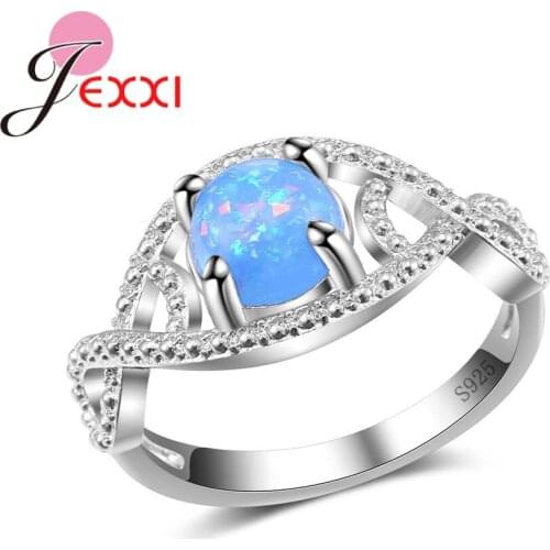 925 Sterling Silver Gorgeous Halo New Arrival Rings Best Women Girl Birthday Gift Bridal Wedding Finger Rings