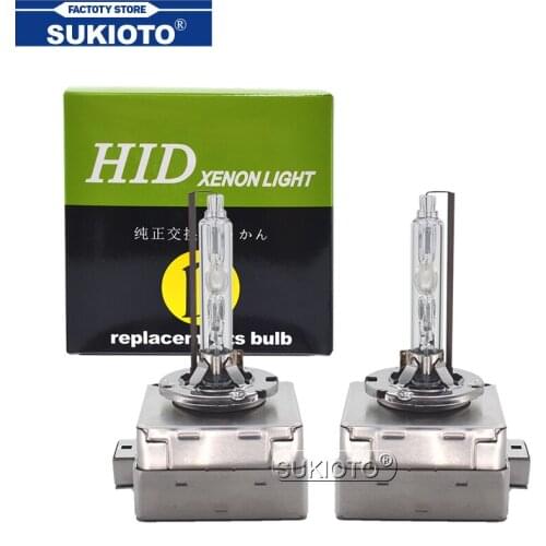 SUKIOTO 10 Pairs OEM 35W D1S D3S D4S D2S Xenon HID Bulbs 4300K 5000K 6000K 8000K HID Xenon Lamp D2S Xenon Bulb For All Car Lamp