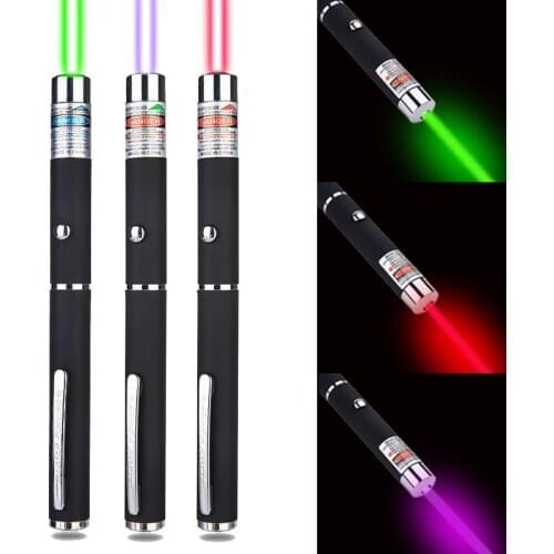 5MW laser pen sight red blue green laser 650nm aiming light pen powerful laser instrument Tactical Pen lifesaving tool emergency