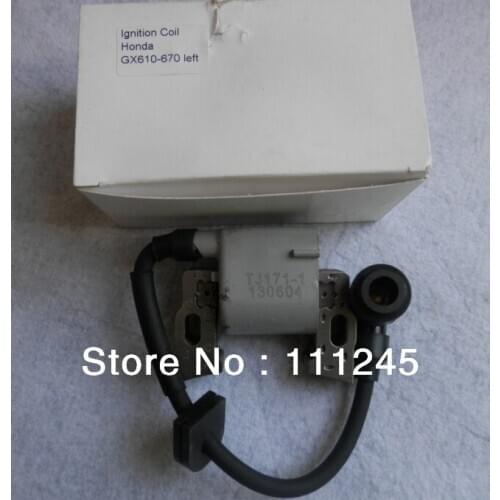 LEFT IGNITION COIL FOR HONDA GX610 GX620 GXV670 V TWIN ENGINE SHT11500 & MORE 8.5KW 10KW GENERATOR IGNITOR # 30500-ZJ1-844