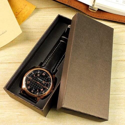 Gift Watch Box Packaging Long Design Durable Fashion Storage Case For Wedding Party JAN88