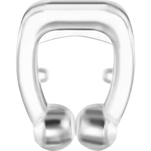 Unisex Mini Portable Anti Snoring Nose Clip Silencer Safe Nasal Dilator Sleeping Aid Guard Night Device
