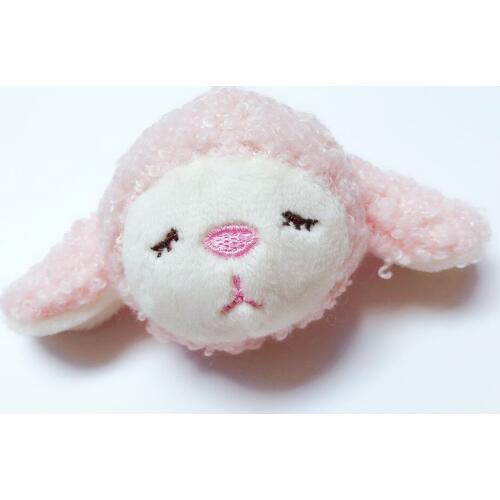 10pcs Fashion Cute Stuffed Lamb Hairpins Hair Clips Animal Sheep Hair Ties Elastic Hair Bands Princess Girls Hair Accessories