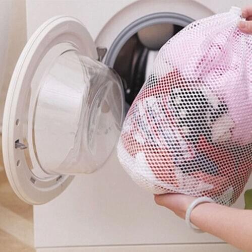 4 Size Drawstring Bra Underwear Products Laundry Bags Baskets Mesh Bag Household Cleaning Tools Accessories Laundry Wash Care
