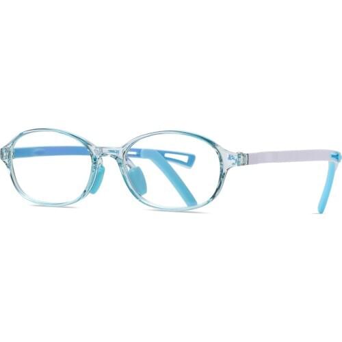 Veshion Girl Baby Glasses for Computer Blue Light Blocking Tr90 Kids Optical Glasses Frame for Children Boy Clear Lens