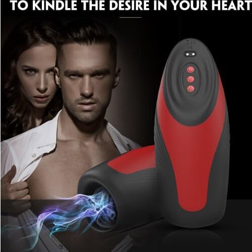 Delay Ejaculation Vibrator Sex Toys For Men Blowjob Sucking Penis Trainer Male Masturbator Stimulate Glans Vibrating Massager