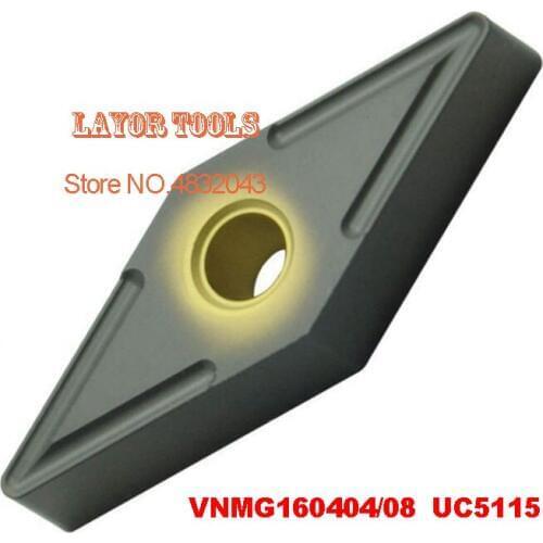 VNMG160404 UC5115/VNMG160408 UC5115,carbide insert for turning tool holder,CNC,machine,boring bar