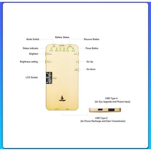 DL S200 LCD Screen Tester For IPhone 6S 7 8 Plus X XS XR 11 12 Mini Pro MAX Ambient Light Sensor True Tone 3D Touch Repair Tool