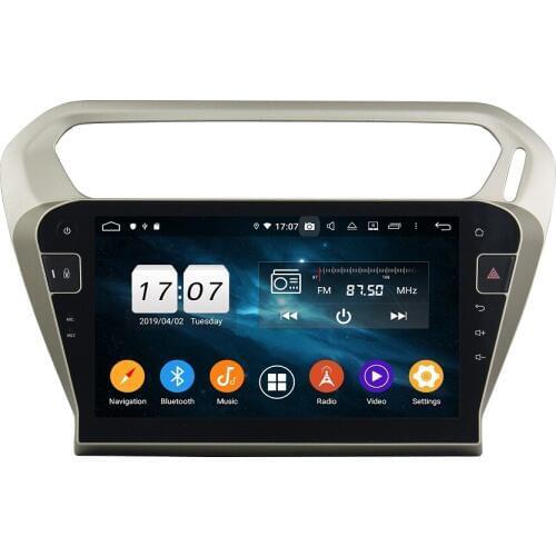 4gb+64gb PX6 Android 10 Car DVD Player Stereo Radio GPS Bluetooth 5.0 WIFI for Citroen Elysee Peugeot 301 2013-2020