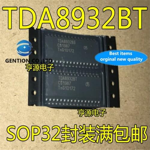 5Pcs TDA8932T TDA8932BT TDA8932 SOP-32 Class D audio amplifier chip in stock 100% new and original