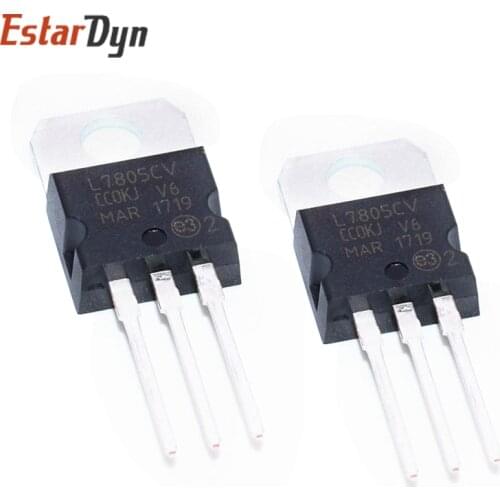 50pcs LM7805 L7805 7805 Voltage Regulator IC 5V 1.5A TO-220