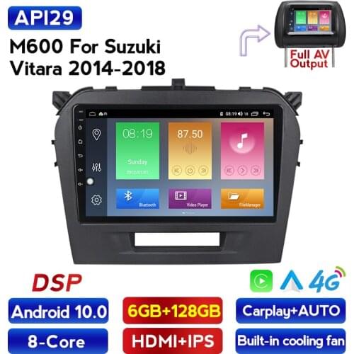 6G+128G Android 10.0 DSP Car Radio Multimedia Video Player For Suzuki SX4 2006-2011 2012 2013 Navigation GPS 2DIN DVD