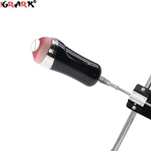 IGRARK Vibrating Male Masturbation Cup For Premium Sex Machine With Quick Air Connector Male Stroker Love Machine Attachments