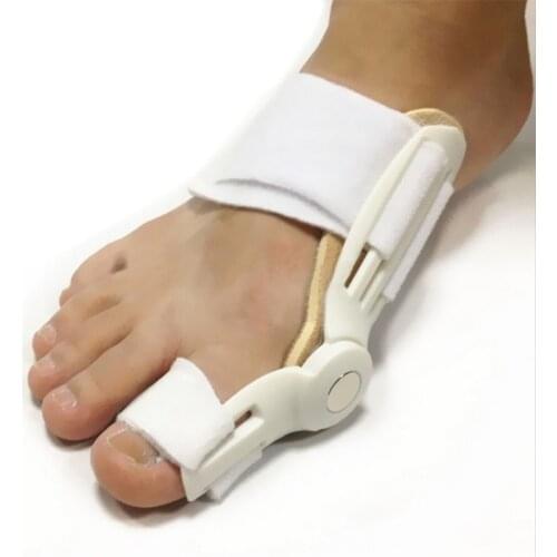 1pcs Toe Hallux Valgus Orthosis Toes Corrector Foot Thumb Corrector Toes Aligner Support Bunions Repair Care Toe Separator