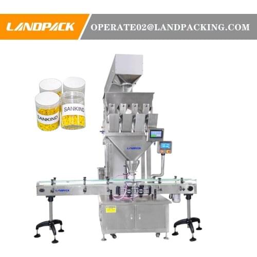 Landpack best filling machine manufacturer cashew nuts filling machine