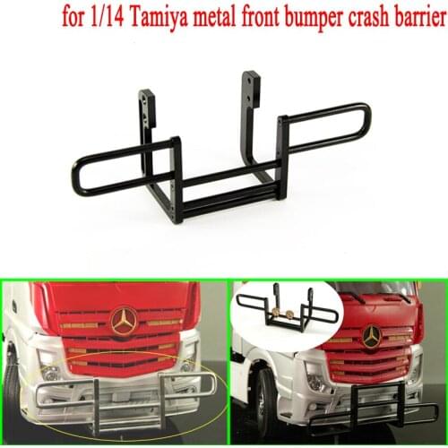 Metal Front Bumper for 1/14 Tamiya RC Truck Car SCANIA R730 R470 R620 VOLVO FH12 FH16 ACTROS 3363 1851 AROCS 3348 MAN TGX Diy