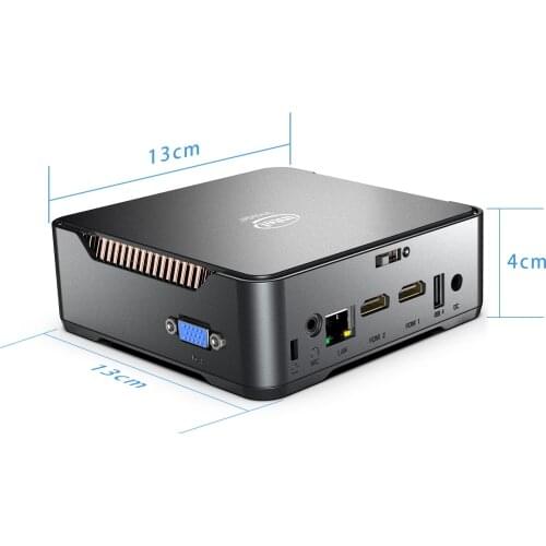 Newest Mini Pc GK3V 8GB 128GB In tel Gemini Lake J4105 Dual Brand Wifi 2.4G+5.8G Wins 10 Smart Tv Box Mini Pc