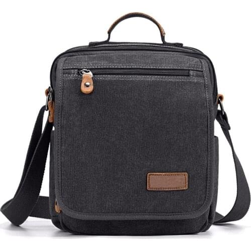 Men Vintage Shoulder Canvas Messenger Bag Satchel School Crossbody Bags