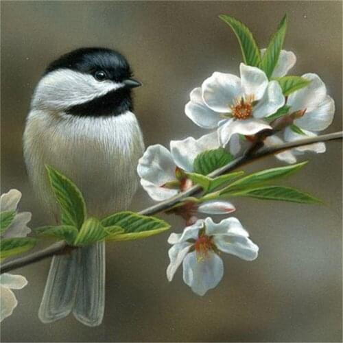 Bird Animal DIY Embroidery 11CT Cross Stitch Kits Craft Needlework Set Cotton Thread Printed Canvas Home Decoration Wholesale