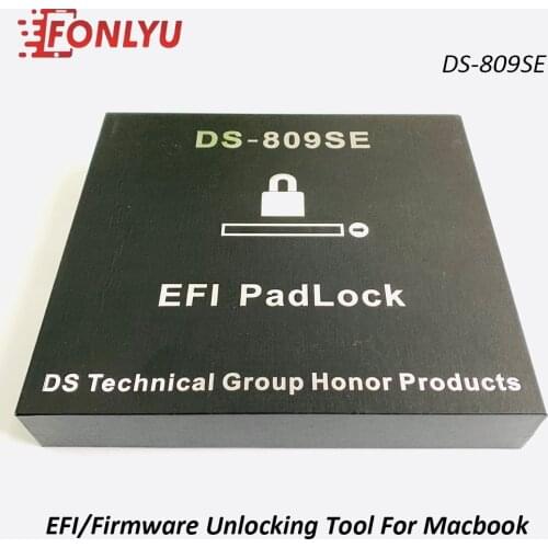 DS 809S Unlocking Tool EFI PIN PadLock Unlock for Macbook A1706 A1534 iMac Air Repair SPI ROM Read Write for Macbook iCloud SN
