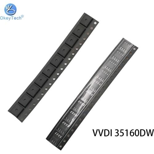 OkeyTech 1pc VVDI 35160 35160DW IC Chip For VVDI Prog Key Programmer Adapter Supports Chip Reject Red No Need Simulator Replace