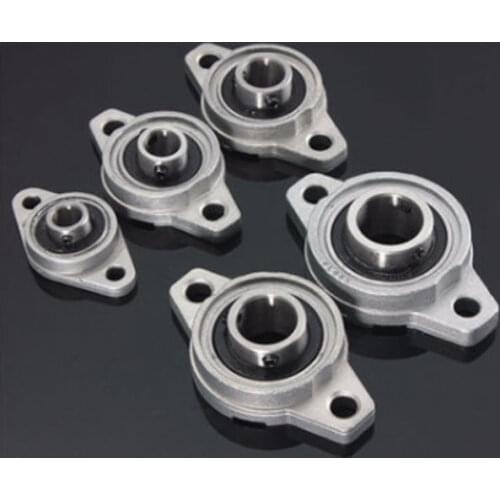 Pillow Block Bearing KFL08 KFL000 KFL001 KFL002 KFL003 KFL004 KFL005 8/10/12/15/17/20/25mm Zinc Alloy Diameter Bore Flange