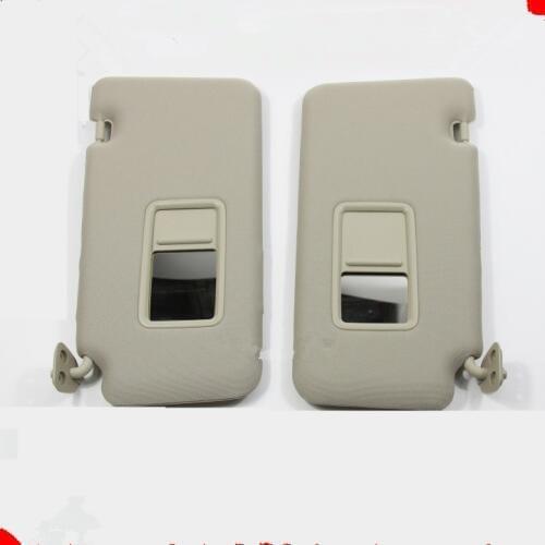 Original Overhead Console Interior Sunvisor Sun Visors With Mirror For Nissan Tiida 2005 06 07 08 09 2010 11 12 DB0162