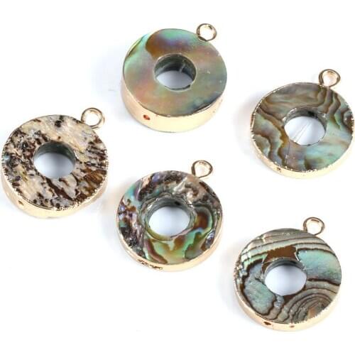 16*20mm Natural Abalone Shell Charms DIY Jewelry For Necklace or Bbracelet Whosale Price Jewelry Making Christmas Charms