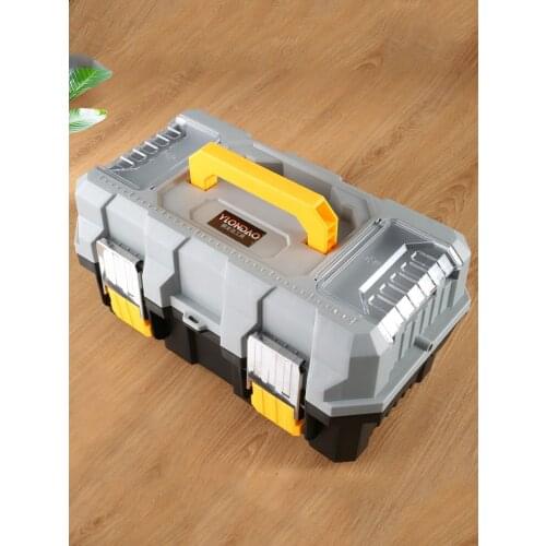 Multifunction Organizer Tool Box Professional Safety Waterproof Hard Case Storage Tool Box Caisse A Outil Tools Packaging DB60GJ