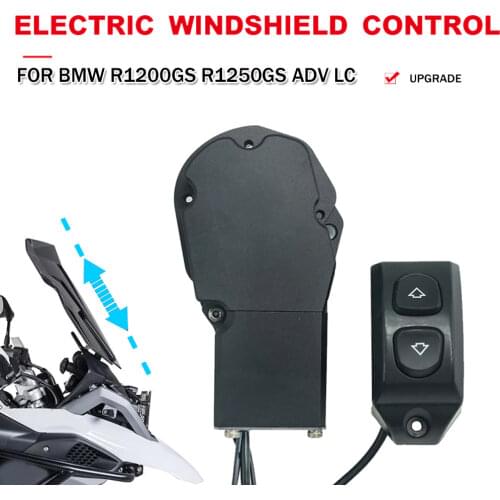 For BMW R1250GS R1200GS Adventure R1200 R1250 GS LC ADV Windshield Windscreen Electric Elevator Remote Control Switch 2013-2021