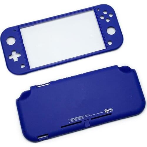 Blue Housing Shell Case for NS Switch Lite Console Faceplate Front Back Cover Buttons set Repalcement Parts