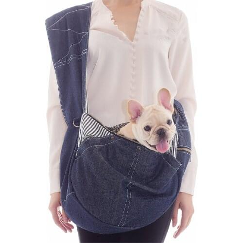 Pet Dog Cat Carrier Shoulder Bag Mesh Cotton Comfort Fashion Airline Approved Transport Handbag