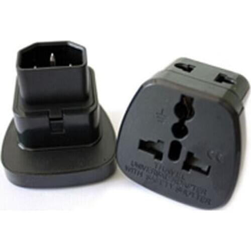 Universal Converter UK USA AU Euro to G2016 Universal to IEC 320 C14 Plug Adapter 125~250ER Germany Plug AC Power Travel Adapter