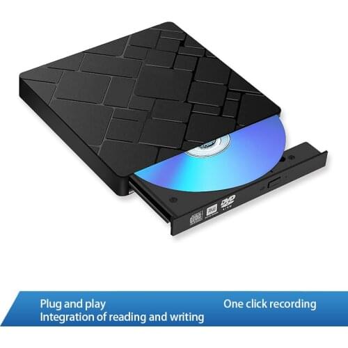 USB 3.0 Slim External Optical Drive TypeC USB High Speed Writer Drive Burner Reader Player Optical Drives For Laptop DVD Case