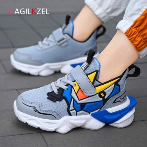 CAGILKZEL High Quality New Childrens Sneakers Comfortable Kids Shoes For Boys Fashion Casual Running Sports Sneakers Boys Shoes
