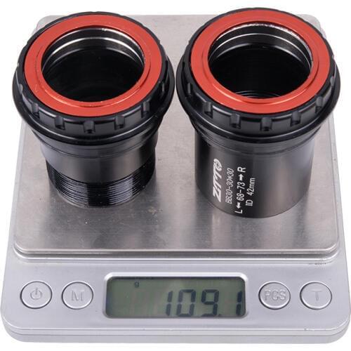 ZTTO BB30 30mm Press Fit lock Bottom Brackets 4 Bearings for Road Mountain bike 30mm BB386 Crankset BB Rotor chainset cnc BB