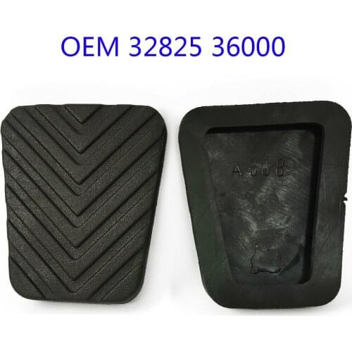 1pair Brake Clutch Pedal Cover Pad For Hyundai Manual ACCENT Sonata SantaFe I20 I30 40 IX20 IX35 FOR Kia 32825-36000 3282536000