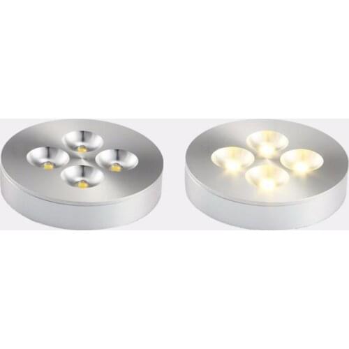 40pcs 3x3W Led Puck Light Led Down Light Led Cabinet light DC12V