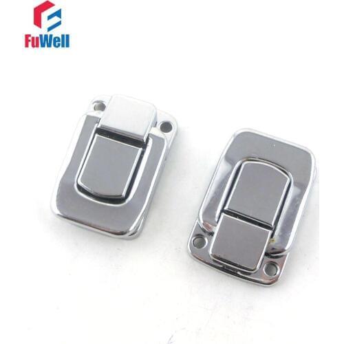 10pcs R401 Iron Spring Loaded Toggle Latch Hasps Catch Case Cabinet Box Buckle