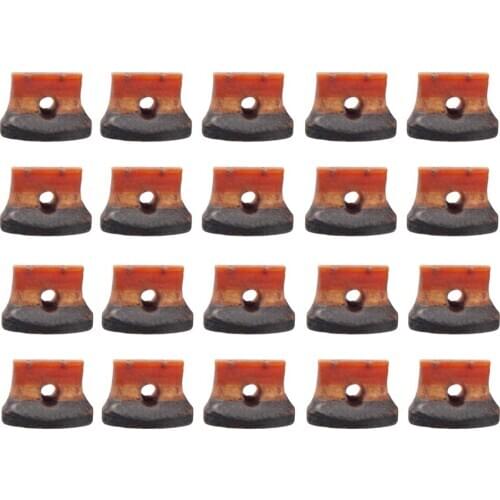 20pcs Chinese Erhu Wooden Bridge Replacement Accessory For Erhu Instrument Part