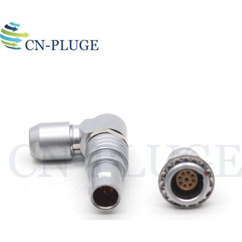 M09 Series FSG EGG 9 Pin Plug rotates 360 degrees,Metal Connector Metal round power cable connector
