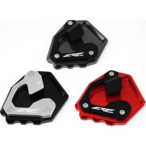 For Honda CRF1000L CRF 1000L Africa Twin CNC Billet Aluminum Kickstand Foot Plate Side Stand Extension Pad Enlarge Extension