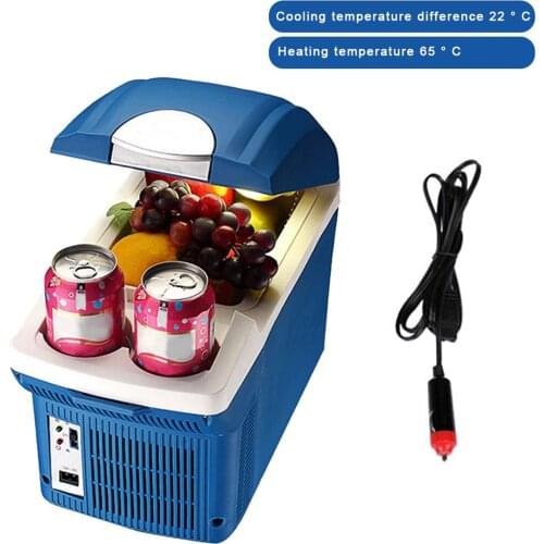 8L Car Fridge Portable Car Refrigerator 12V Electric Cooler Box Car Freezer for Camping Picnic Cooling Warming Refrigerators