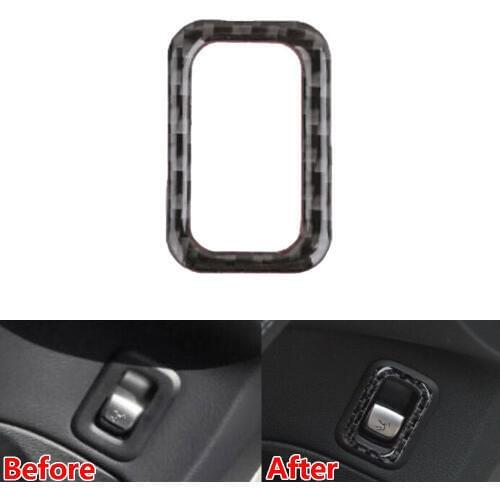 BBQ@FUKA Rear Tail Trunk Switch Button Cover Trim Car Styling Stickers For Mercedes Benz C Class C200L C180L GLC260 2016 2017