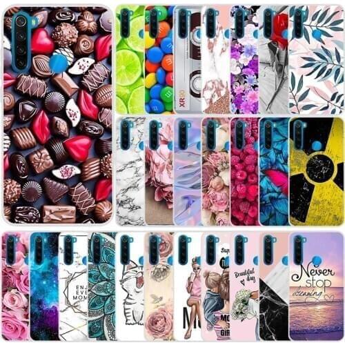 Phone Case For Xiaomi Redmi Note 8 Case Silicone Painting Soft TPU Cover For Xiomi Xiaomi Redmi Note 8 Bumper Case Fundas Coque